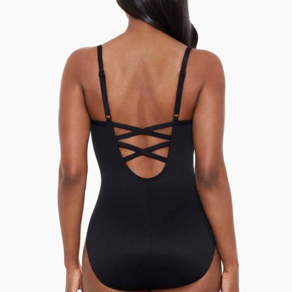 MIRACLESUIT One-Piece Swimsuit size 8 - Picture 3 of 12